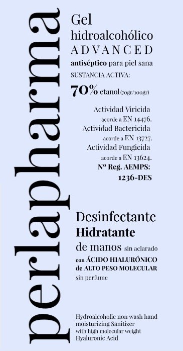 Gel hidroalcohólico ADVANCED - Antiséptico Hidratante_2